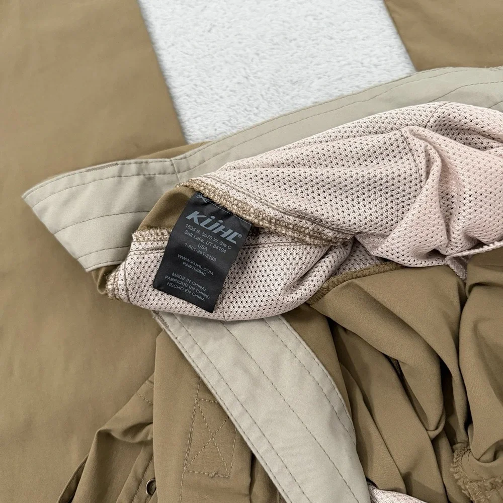 Kuhl Renegade Klassik Pants Mens 34x32 Brown Hiking  Utility Performance Stretch